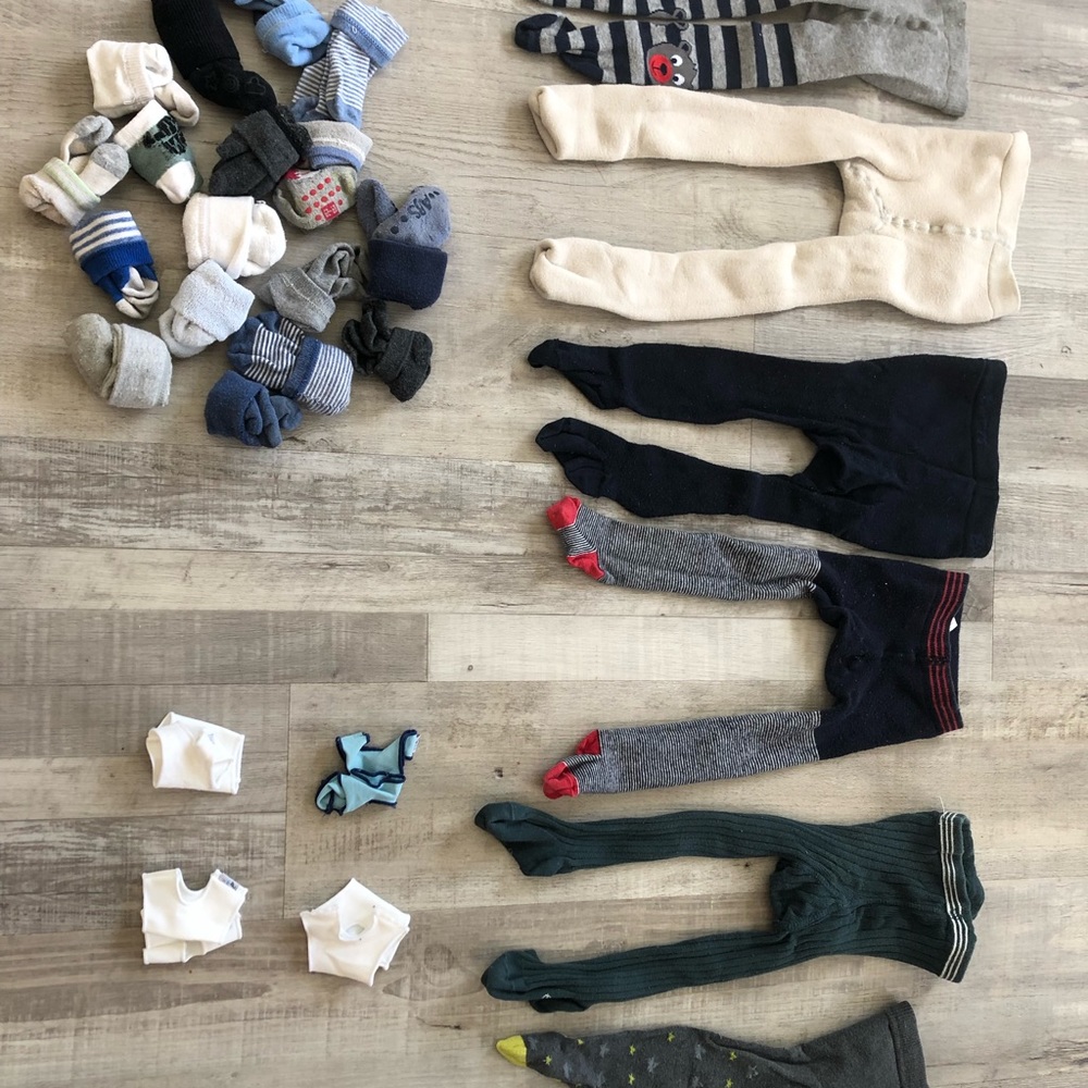Brand name Sock ons, tights and socks